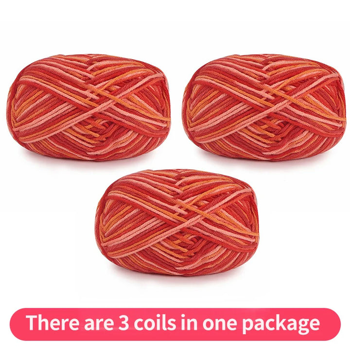 150g Segmented Dyed Gradient Colorful Yarn