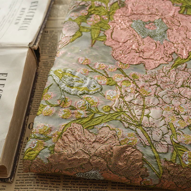 Sunori Classic Flower Yarn Dyed Jacquard Fabric