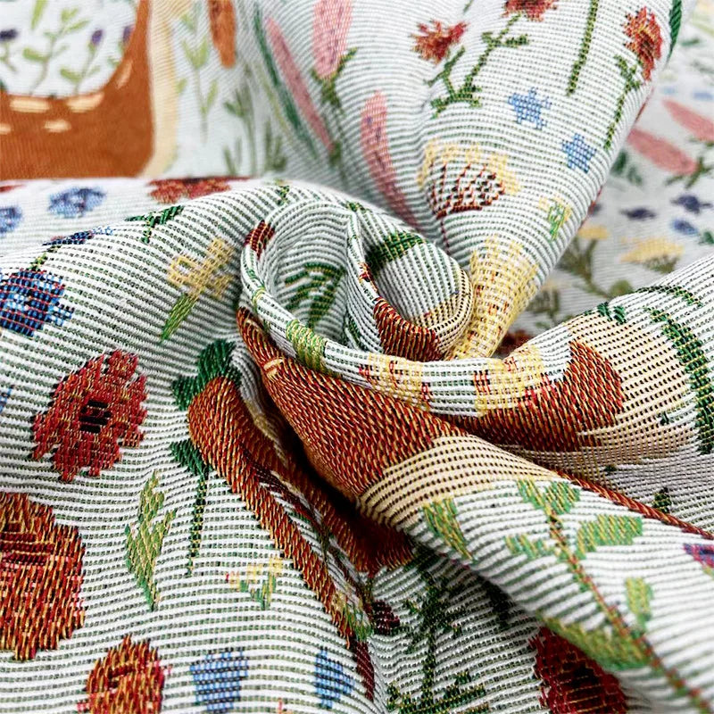 Andes Woven Chenille Jacquard Fabric