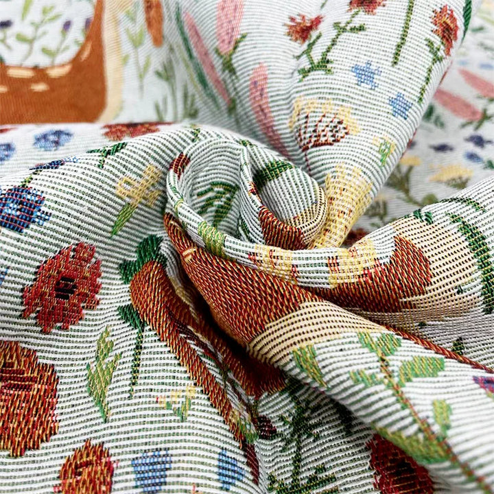 Andes Woven Chenille Jacquard Fabric