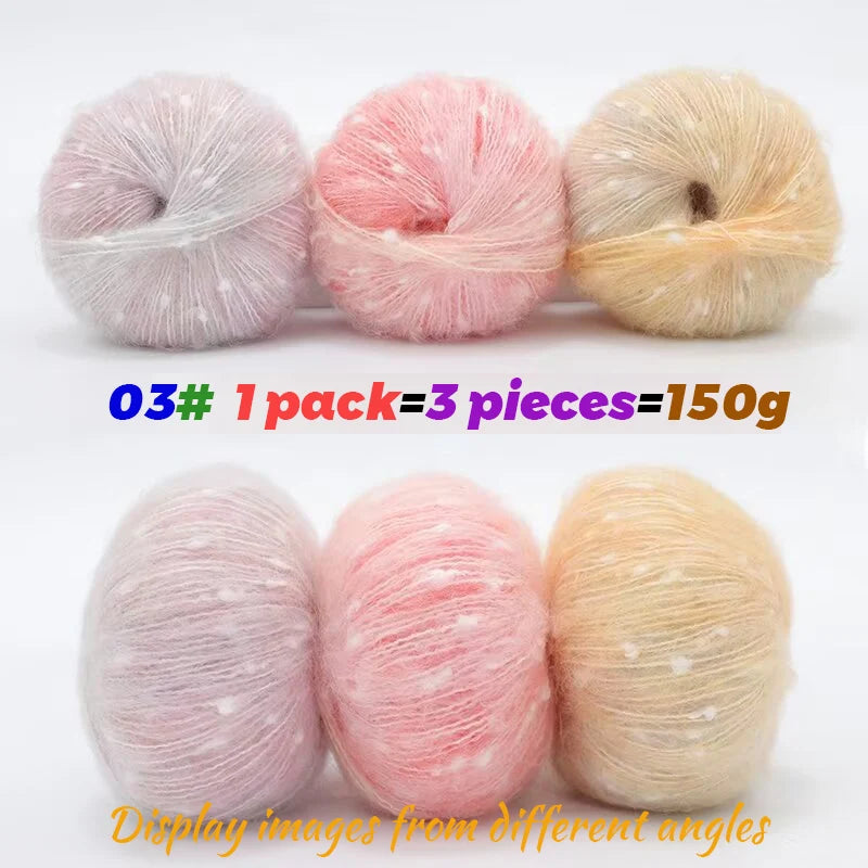 3 PC / 150g Gradient Soft Yarn