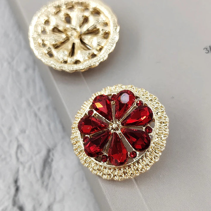 Daria Rhinestone Buttons