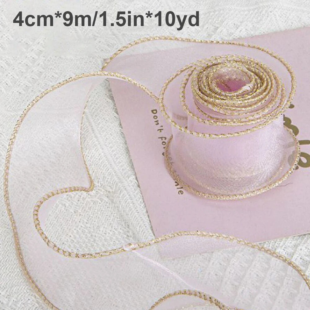 10 Yards / Chiffon Organza Decoration Ribbon