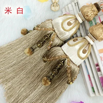 2 PC Navora Curtain Tiebacks
