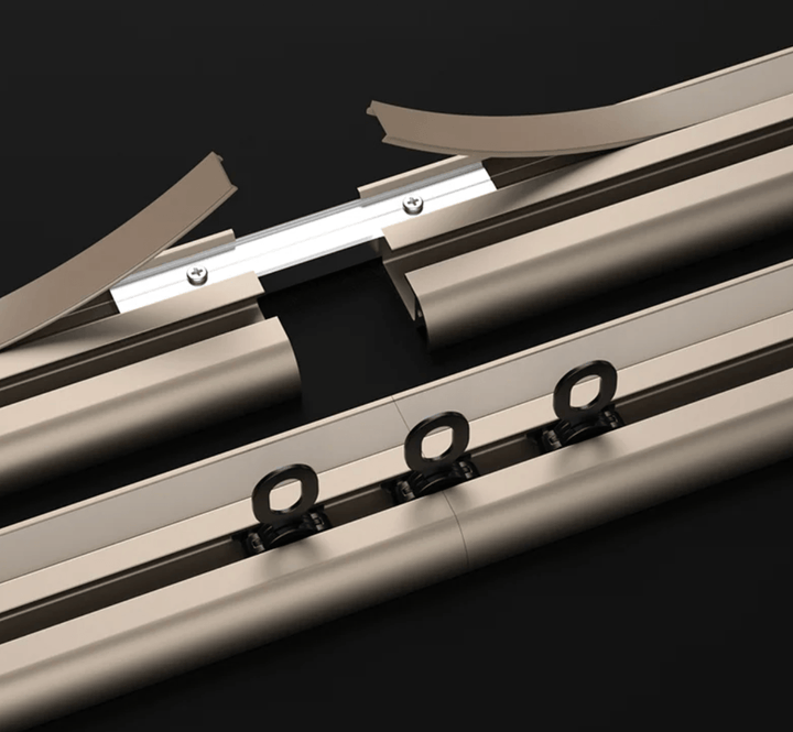 Axis Ultra-thin Silent L-Shaped Curtain Track