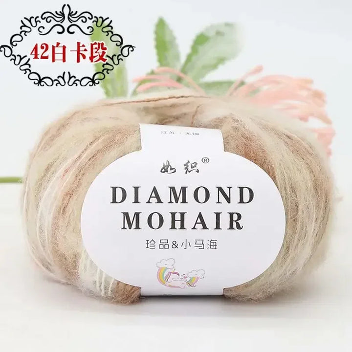 25g Mohair Wool Blended Yarn