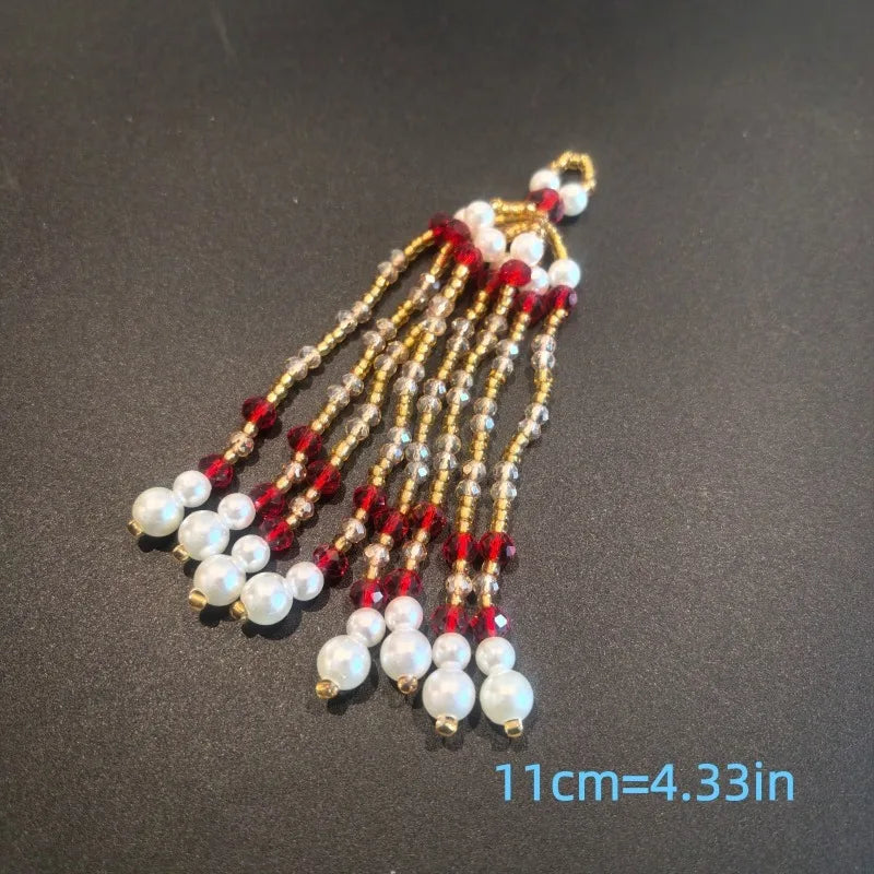 Virelle Rhinestone Jewelry Tassels