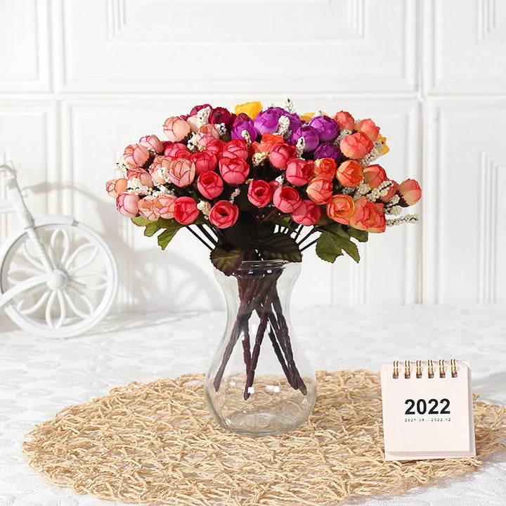 Eletta 15 Head Rose Artificial Flower
