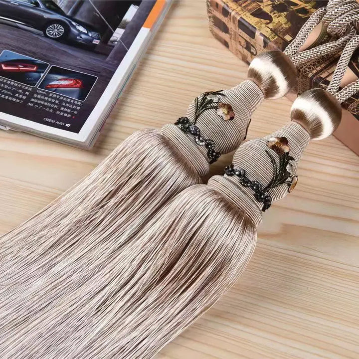 2 PC Curtain Tassel Tiebacks
