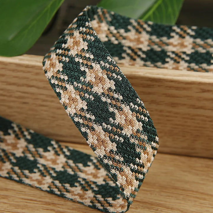 5 Yards / Retro Classic Jacquard Ribbon