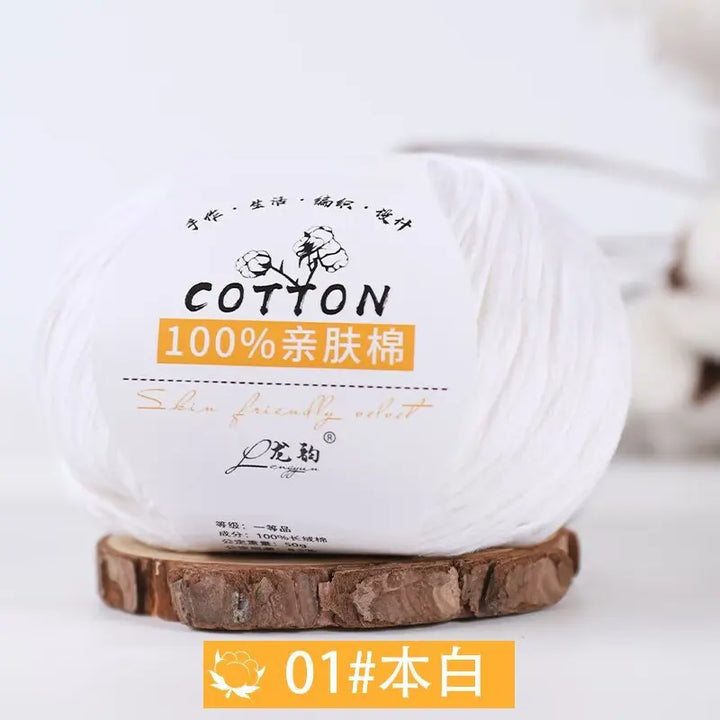 50g 100% Cotton Soft Colors Yarn Cotton