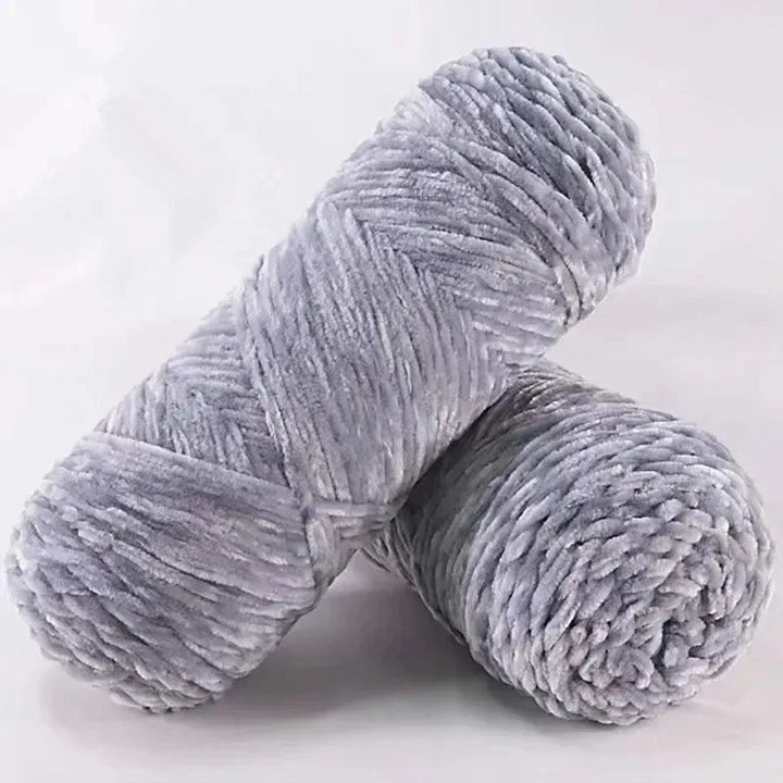 5PC/ Chenille Crochet Yarn