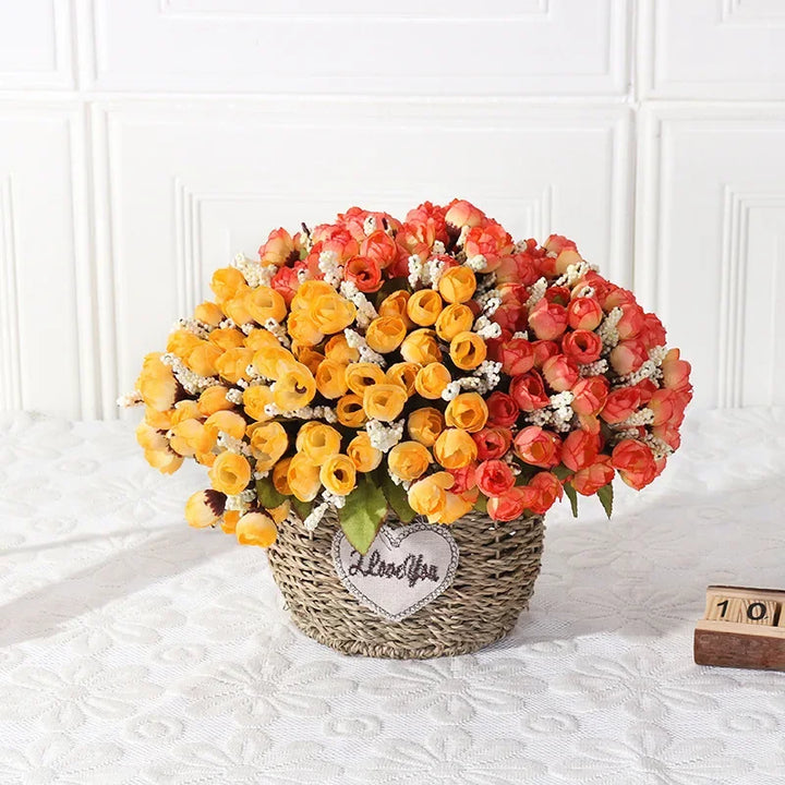 Eletta 15 Head Rose Artificial Flower