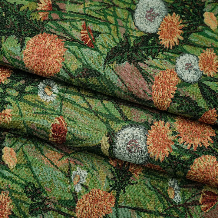 Iona Floral Woven Chenille Chenille Fabric