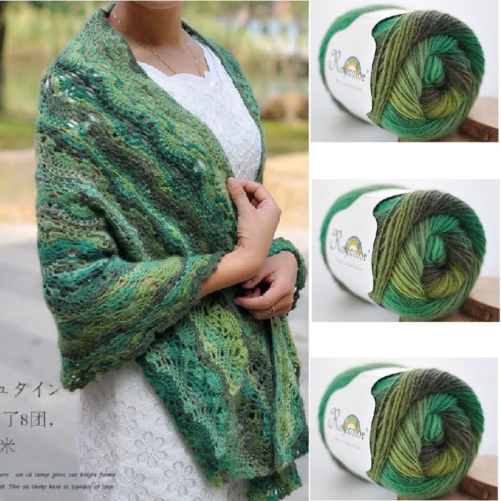 Gradient 100% Wool Yarn