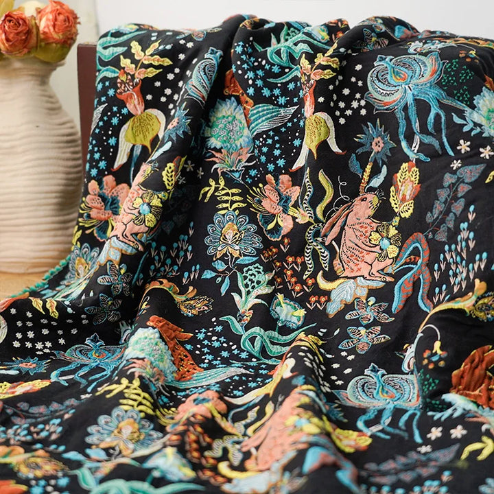 Monosi Novelty Woven Chenille Jacquard Fabric