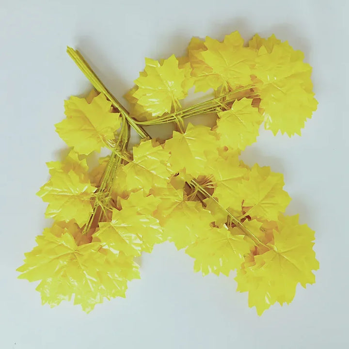 12pc Nuvola Artificial Banyan Leaf Leaves
