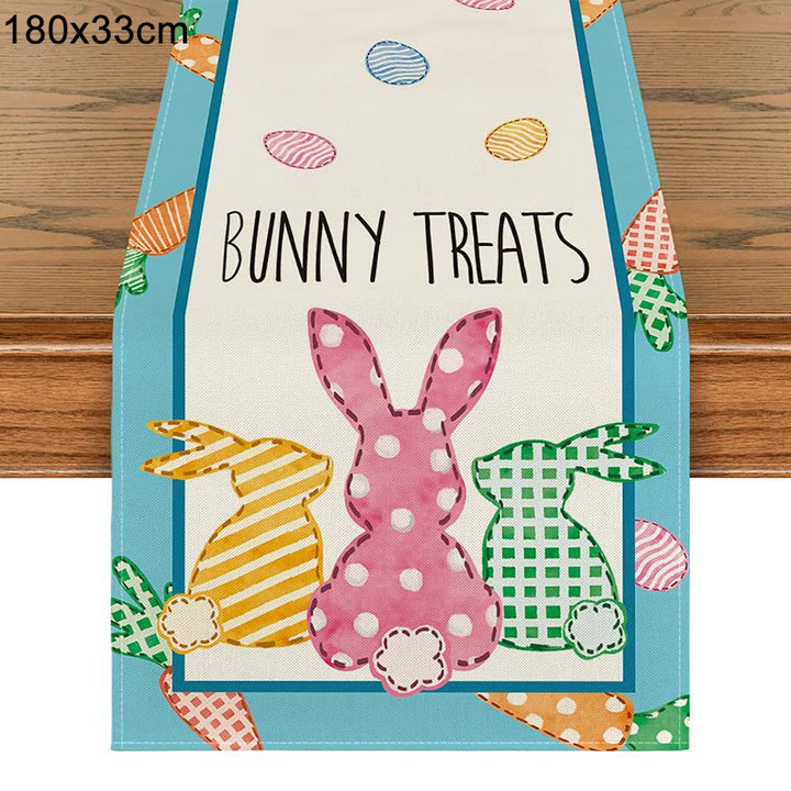 Easter Large Rabbit Table Runner