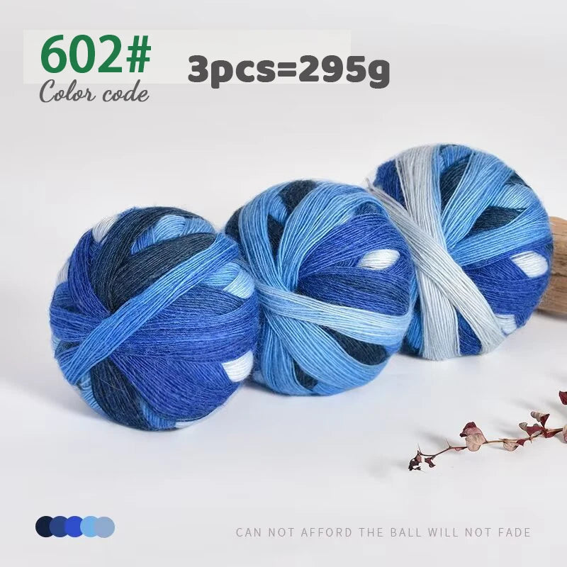 295g Colorful Wool Yarn