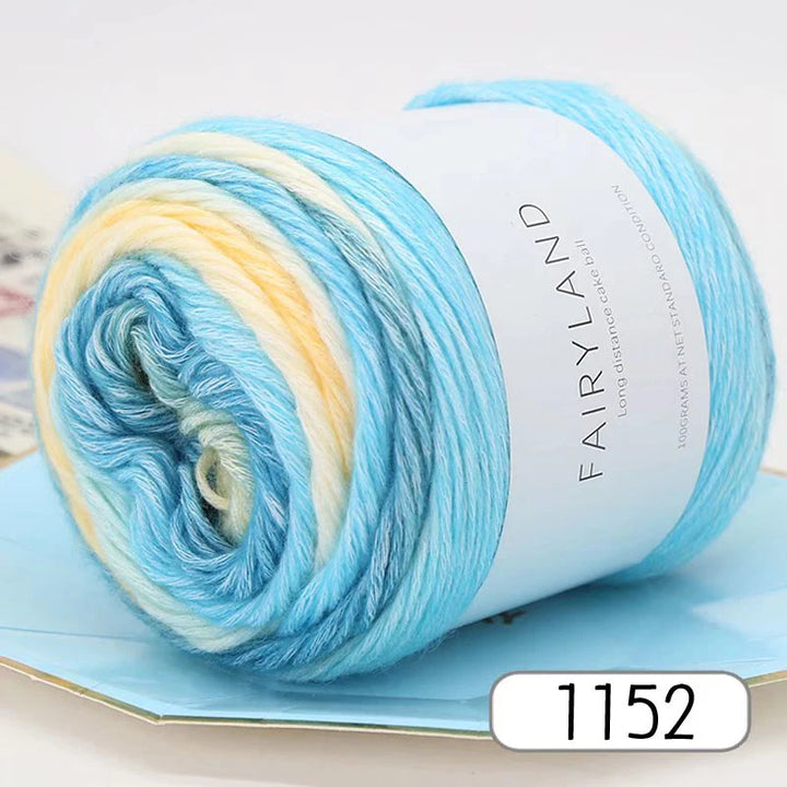 100g Gradient Rainbow Yarn