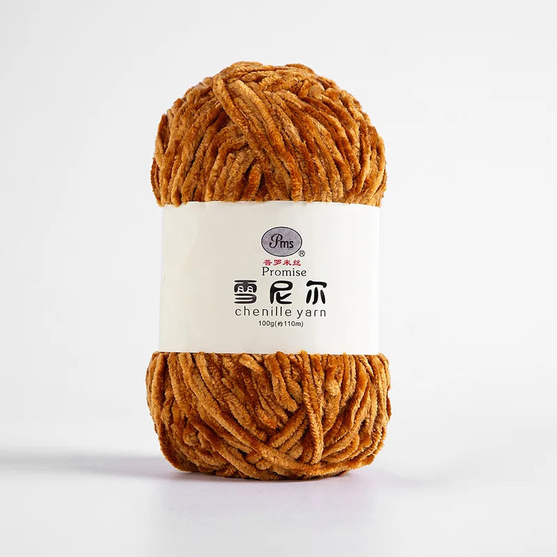 100g 6mm Chenille Yarn