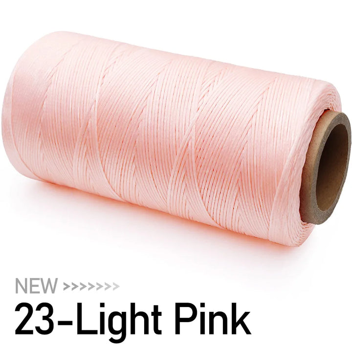 22 Colors / Flat Polyester Waxed Thread for Leather