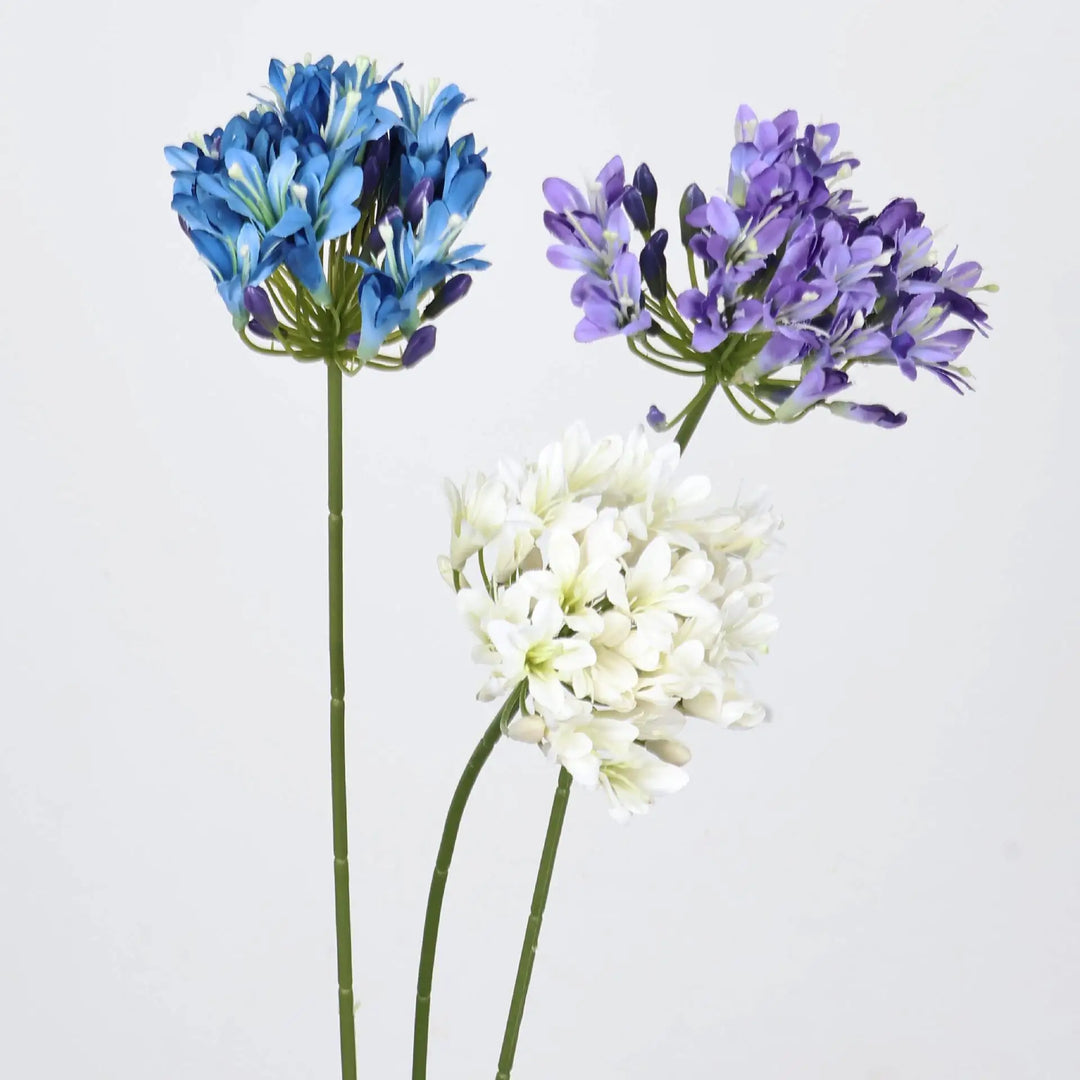 Ria 30 Inch Artificial Agapanthus Flower