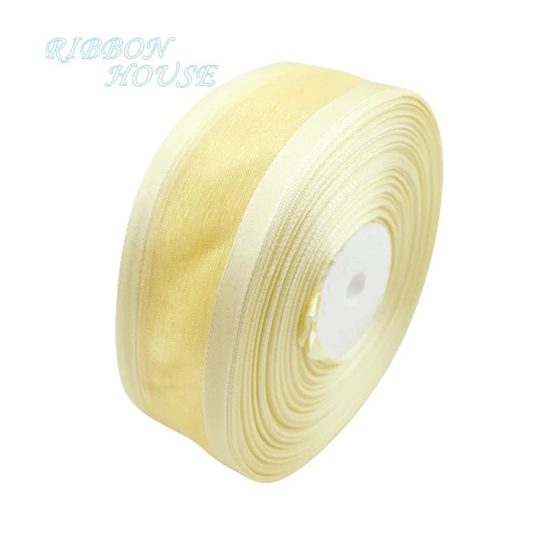 10 Yards / White Soft Organza Decoration Ribbon