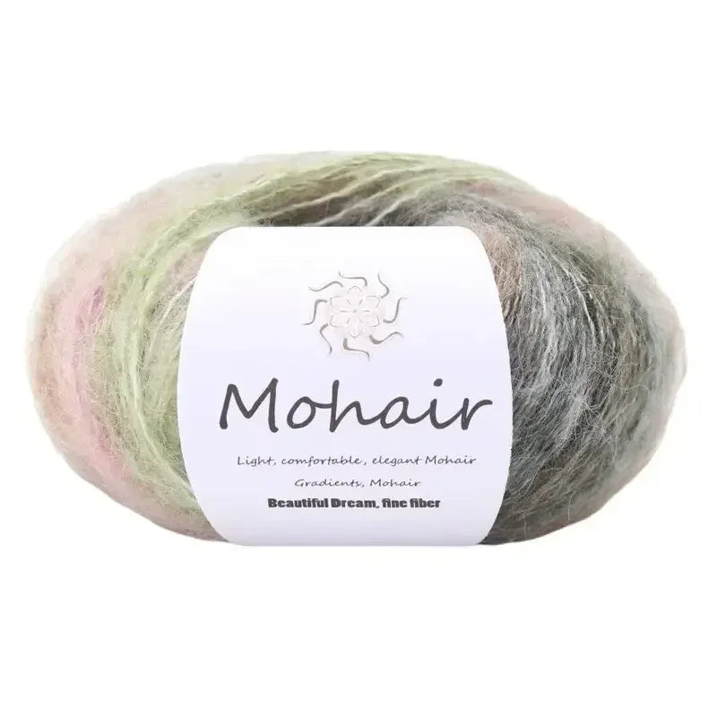25g Gradient Silk Mohair Small Cloud Yarn