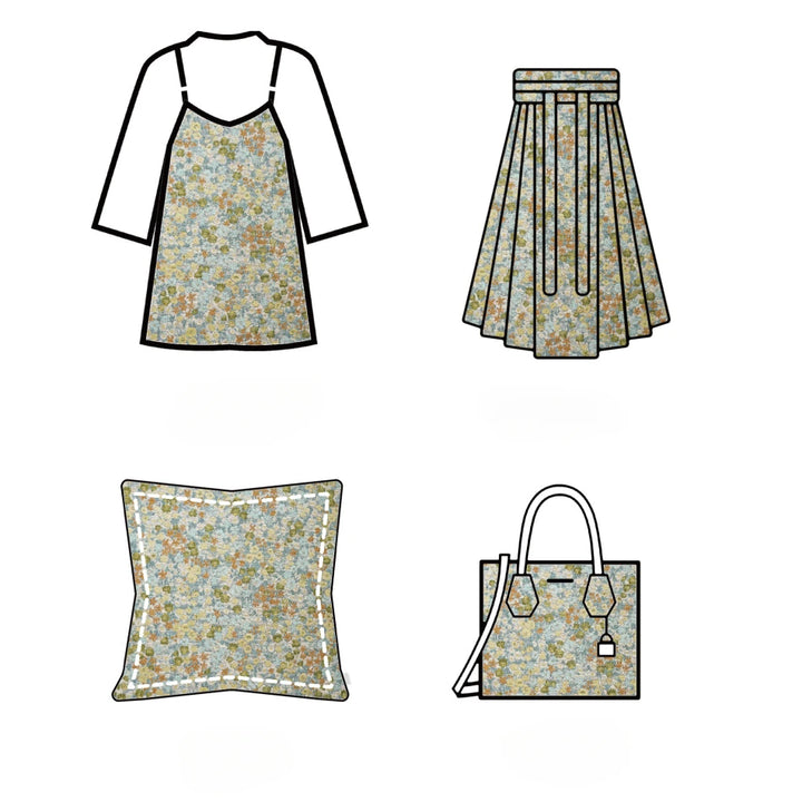 Matka Floral Woven Jacquard Fabric