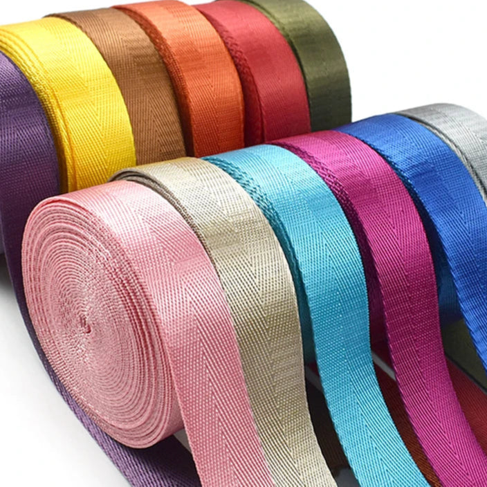 5 Yards / 12 Colors / Nylon Ribbon Band