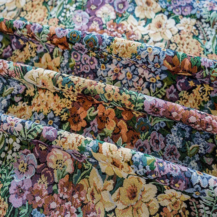 Glencove Floral Woven Chenille Chenille Fabric