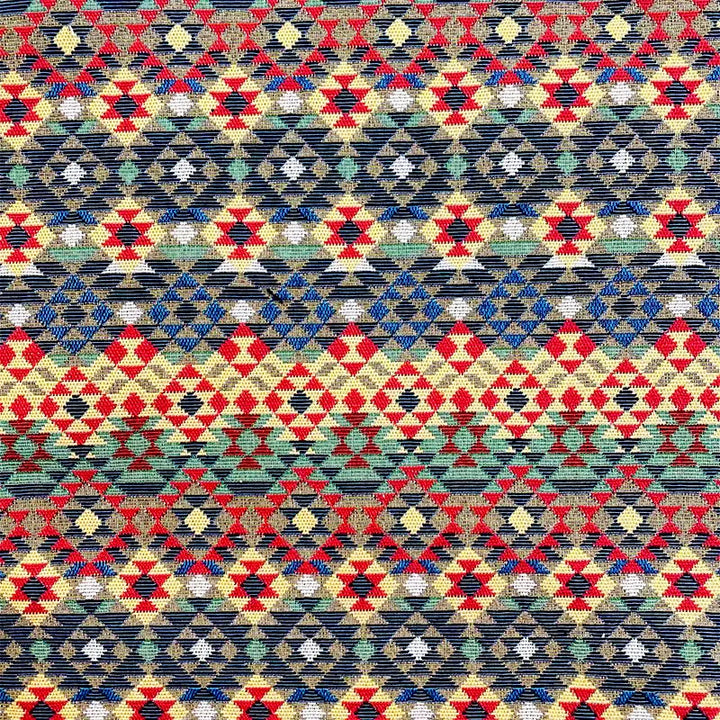 Vince Ethnic Yarn-Dyed Jacquard Fabric