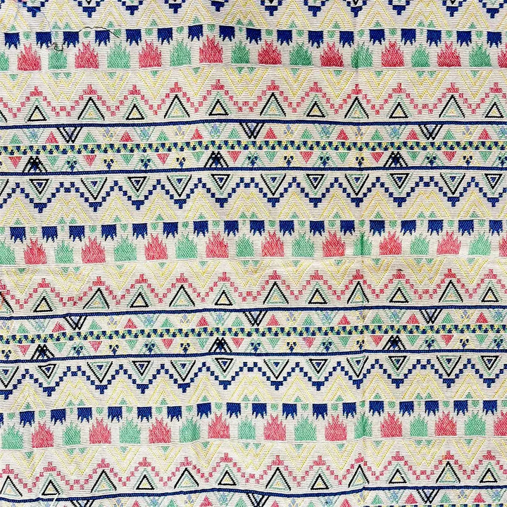 Vince Ethnic Yarn-Dyed Jacquard Fabric