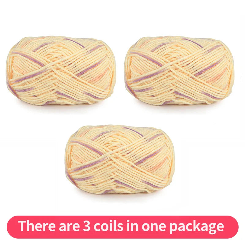 150g Segmented Dyed Gradient Colorful Yarn