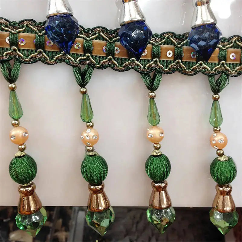 Fregrich Beaded Tassel Fringe Trim