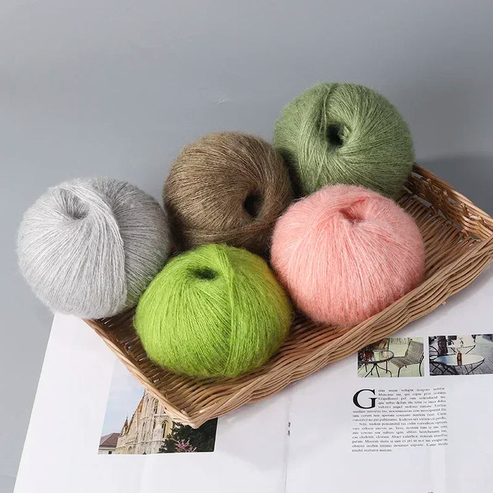 250g Crochet Mohair Yarn For Knitting Sweater