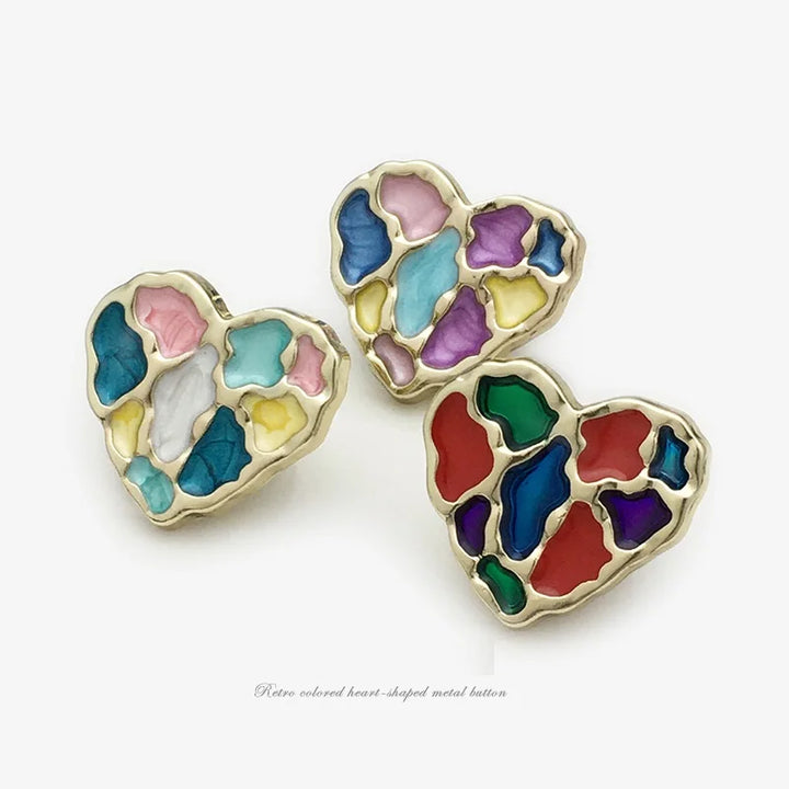 6 PC / Sanal Resin Buttons