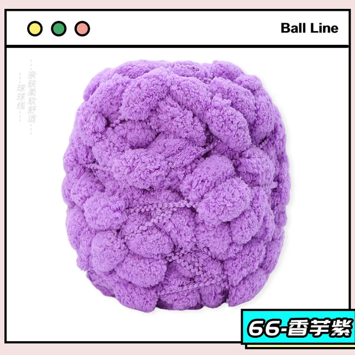 100g Colorful Thick Ball Yarn
