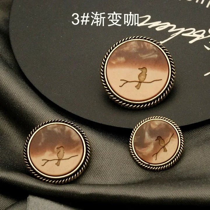 6 PC / Caliso Resin Buttons