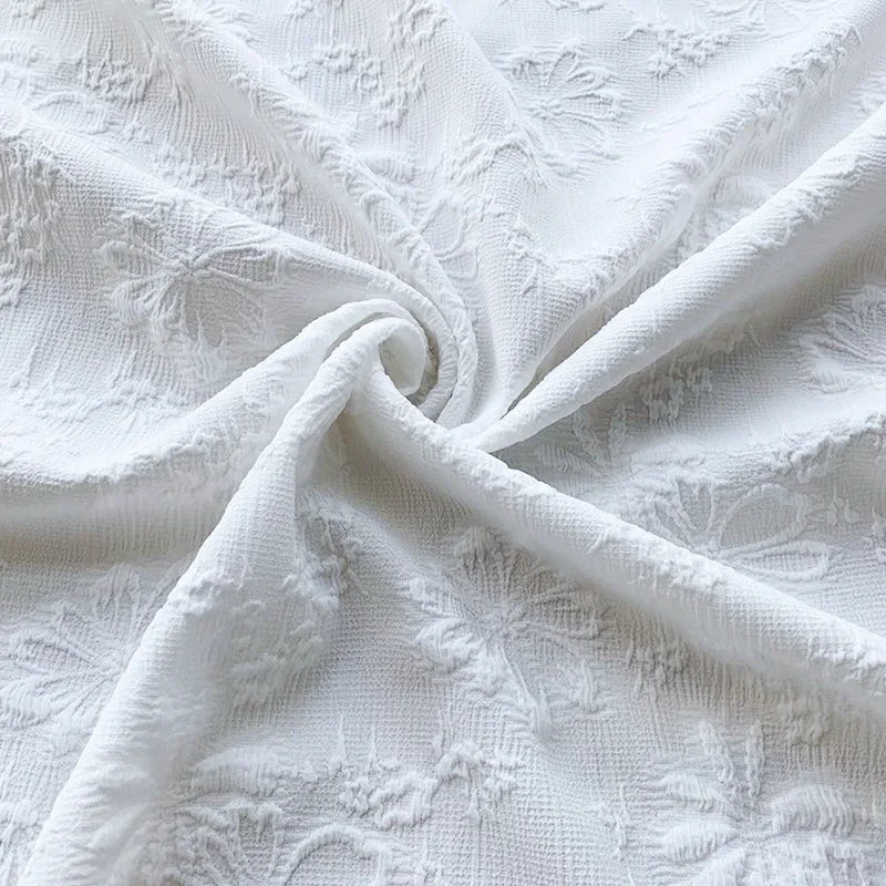 Josy Elastic 3D Flower Jacquard Fabric