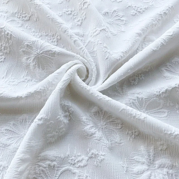 Josy Elastic 3D Flower Jacquard Fabric