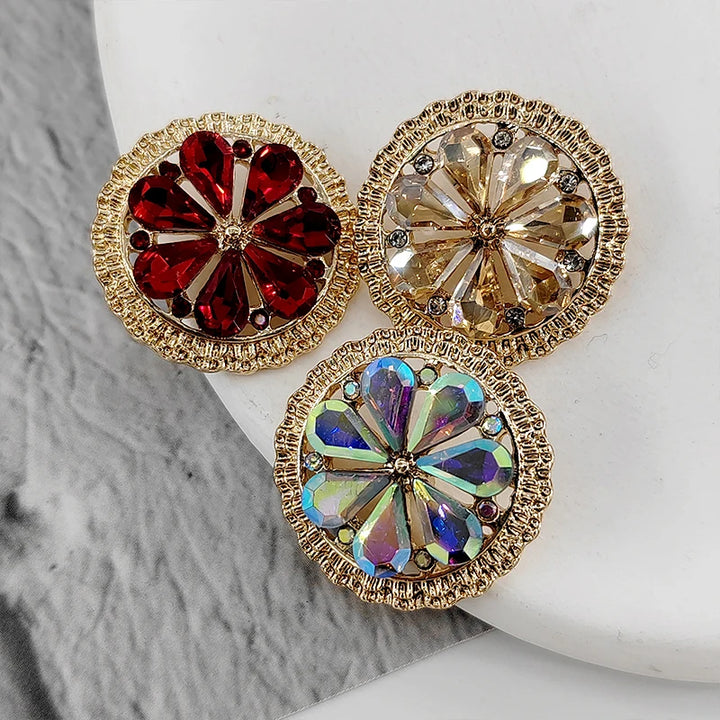 Daria Rhinestone Buttons