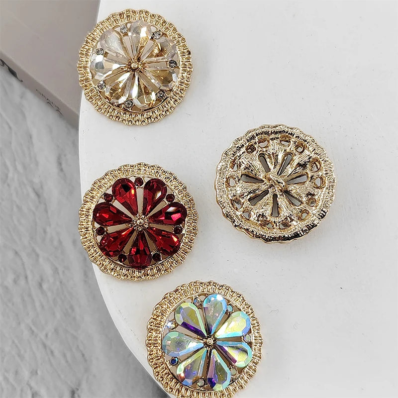 Daria Rhinestone Buttons