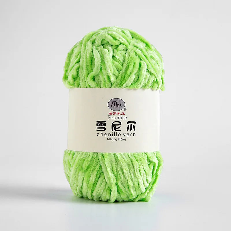 100g 6mm Chenille Yarn