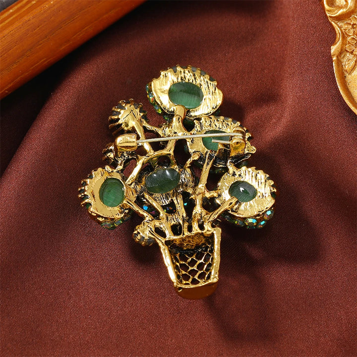 Cansu Embroidery Brooch