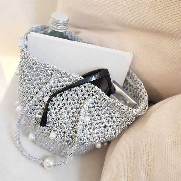 200g Ball Metallic Yarn Glitter Yarn