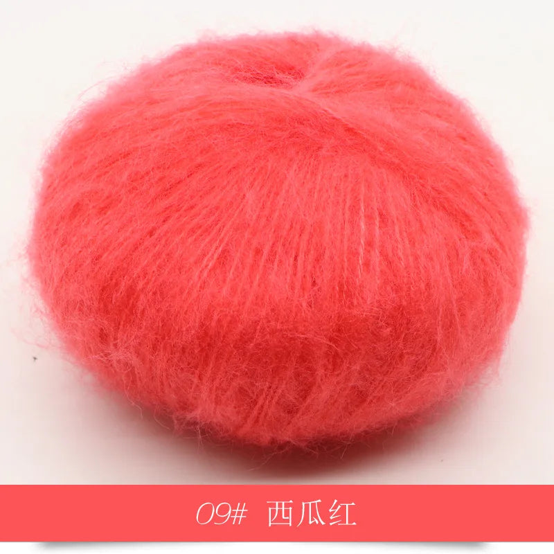 25g 1Pc Mohair Yarn for Hand Knitting