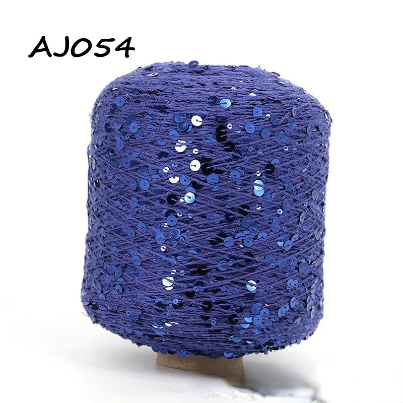 50g Metallic Sequin Yarn Sparkle Glitter