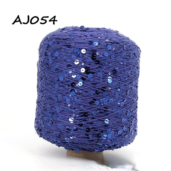 50g Metallic Sequin Yarn Sparkle Glitter